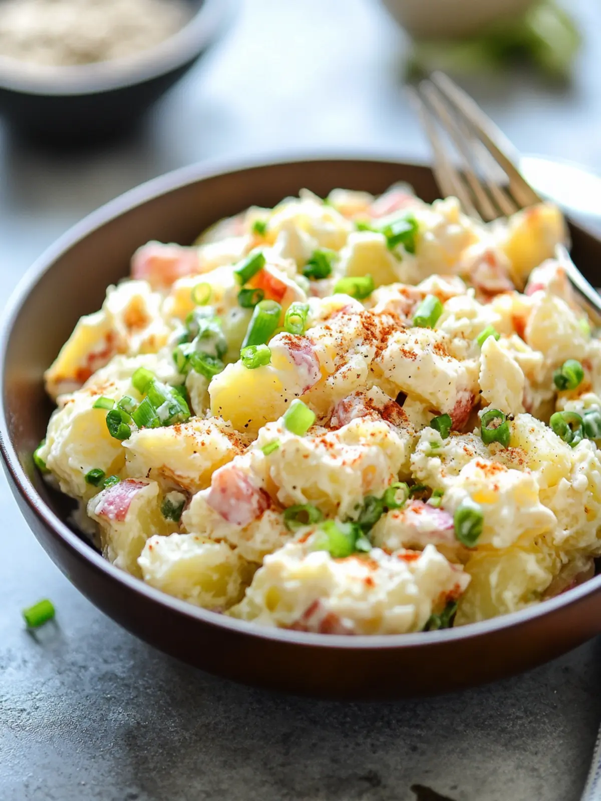 Delight in Crispy Smashed Potato Salad with Herbed Yogurt Twist 4 Crispy Smashed Potato Salad