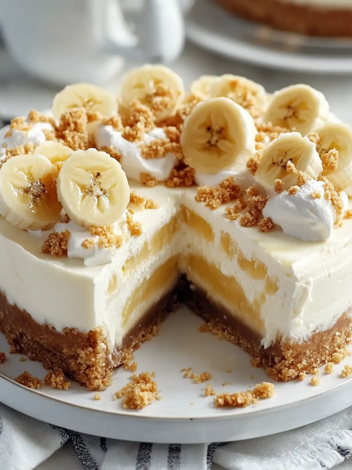 Indulge in Creamy Banana Pudding Cheesecake Bliss at Home 3 Creamy Banana Pudding Cheesecake