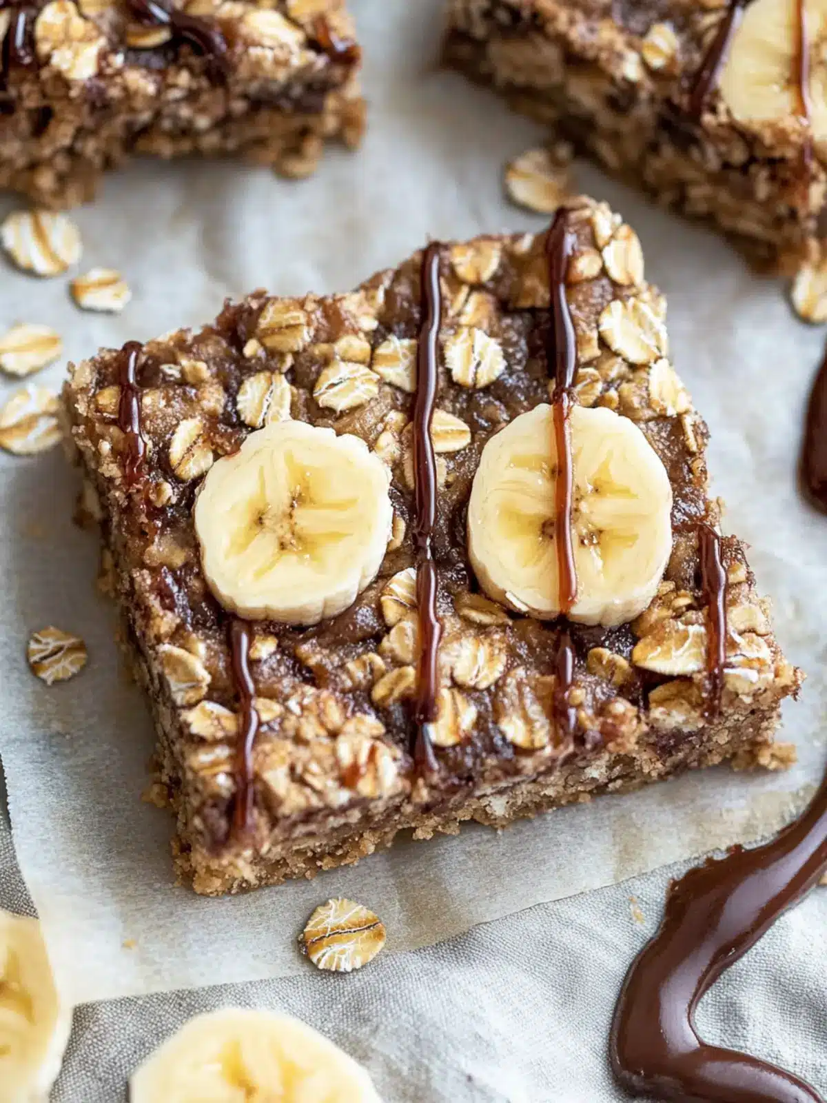 Deliciously Easy Banana Oatmeal Bars for Quick Snacking 4 Banana Oatmeal Bars