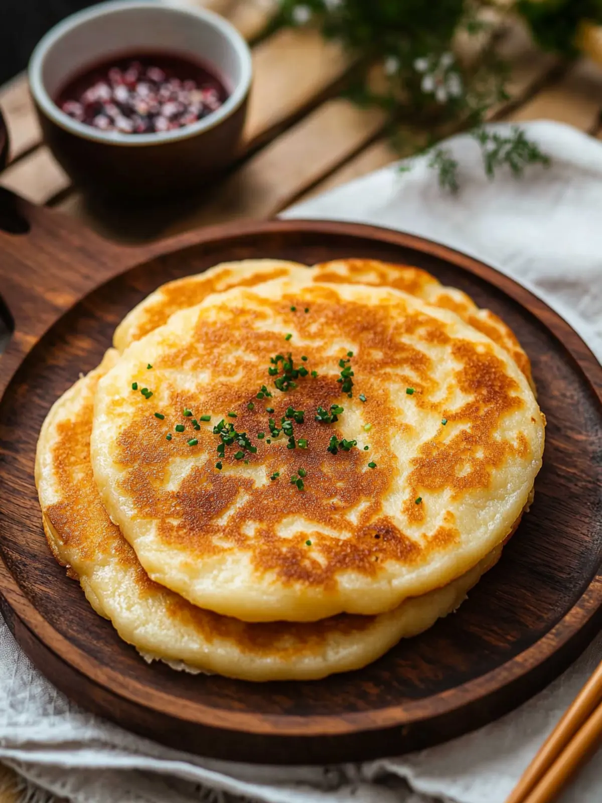 Korean Cheese Pancake: Crispy Delight with a Cheesy Surprise 3 Korean Cheese Pancake
