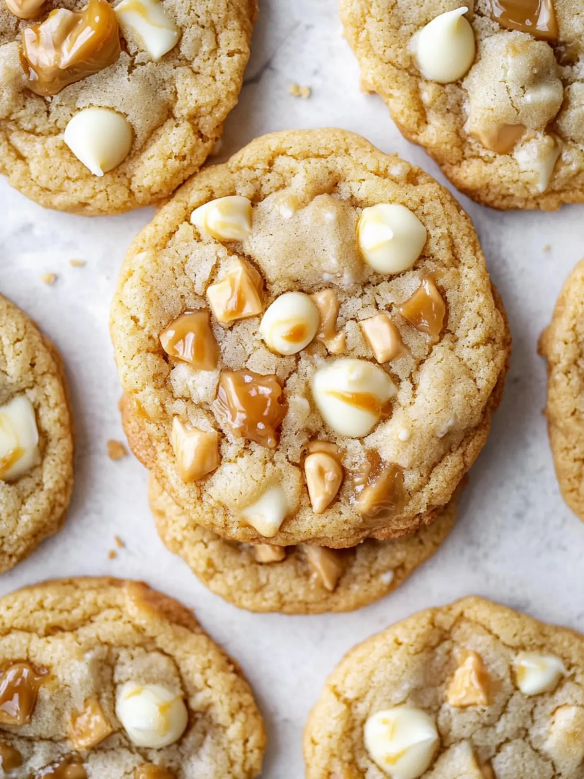 Indulge in Salted Caramel White Chocolate Cookies Today 3 Salted Caramel White Chocolate Cookies