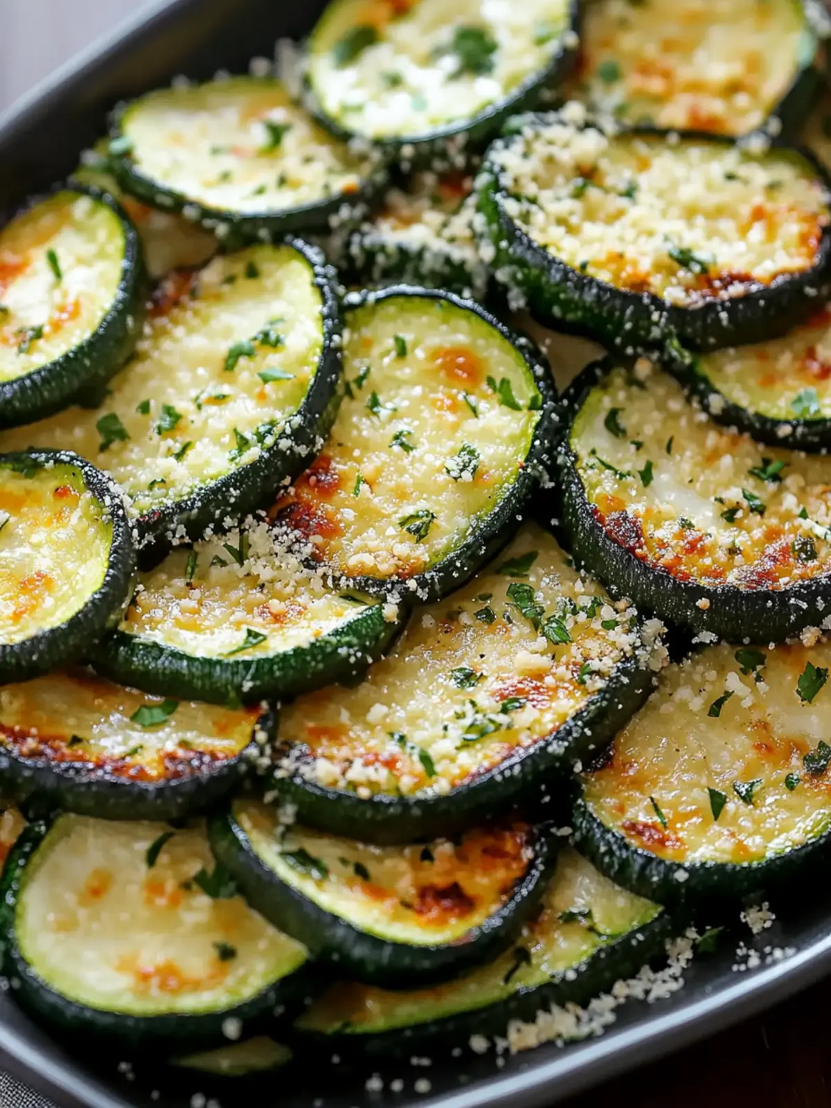 Garlic Parmesan Roasted Zucchini: A Crunchy Delight You’ll Love 3 Garlic Parmesan Roasted Zucchini