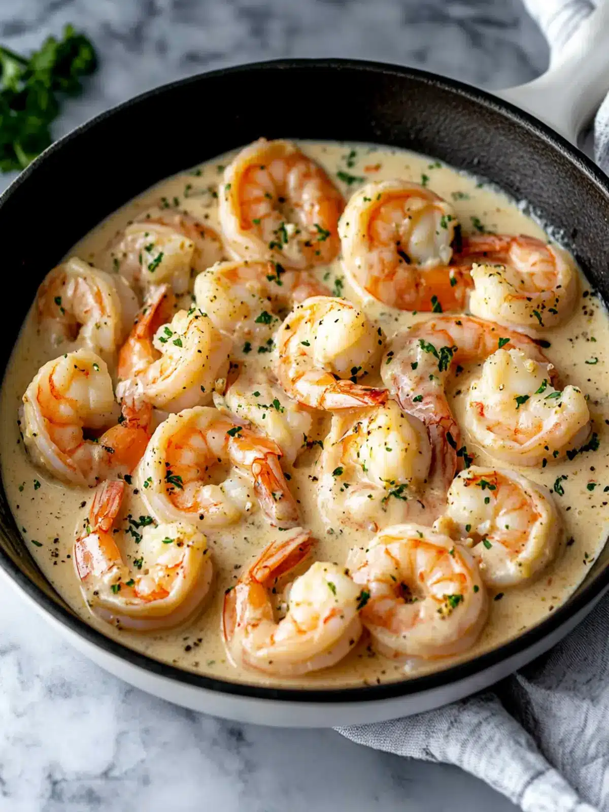 Creamy Garlic Shrimp: Quick Delight for Busy Weeknights 5 Creamy Garlic Shrimp