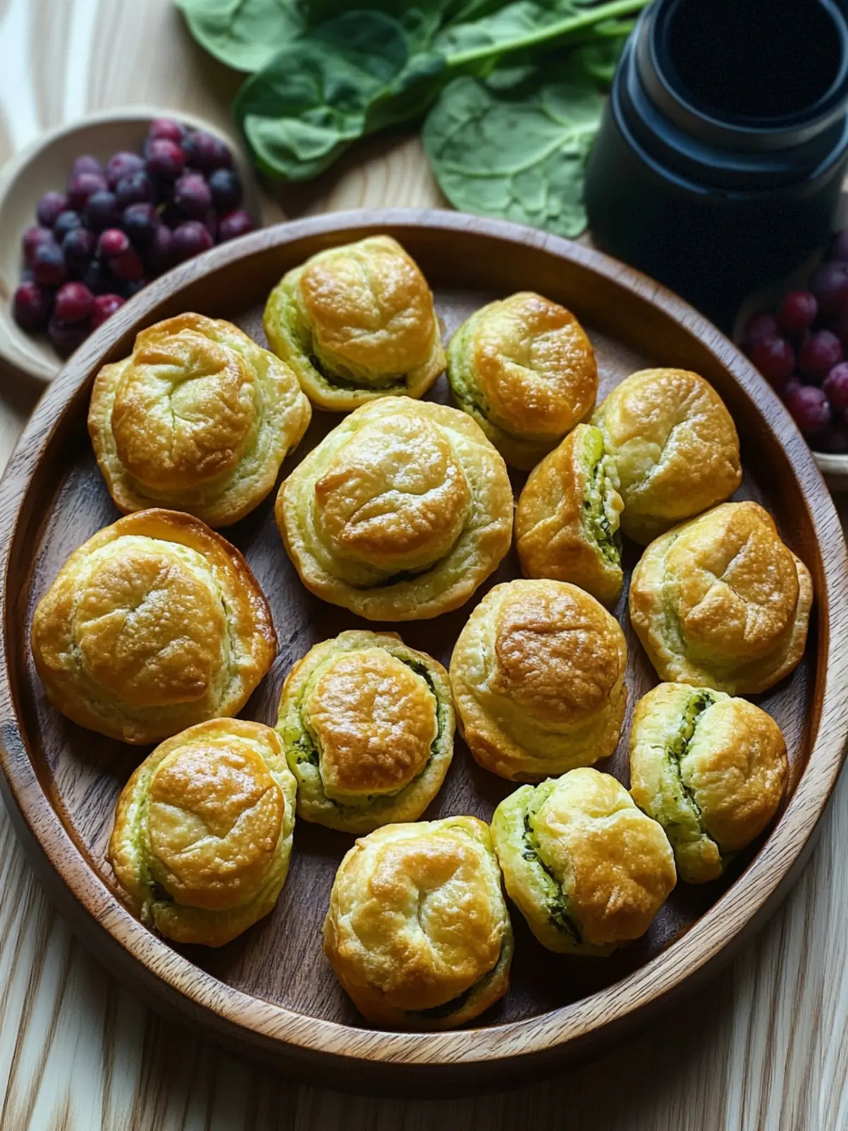 Delicious Spinach Apple Puffs You'll Love in 30 Minutes 2 Spinach Apple Puffs