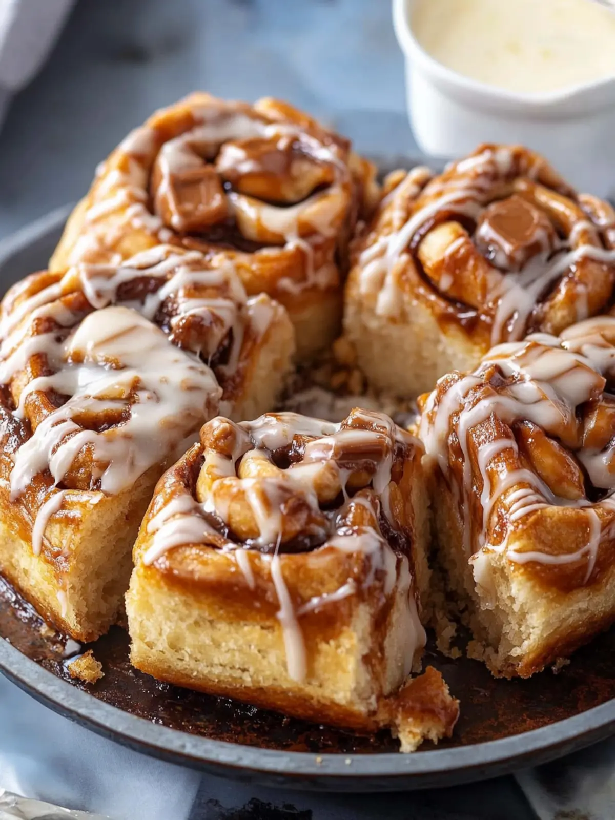 Indulge in Homemade Reese’s Sweet Rolls for a Treat! 4 Reese’s Sweet Rolls