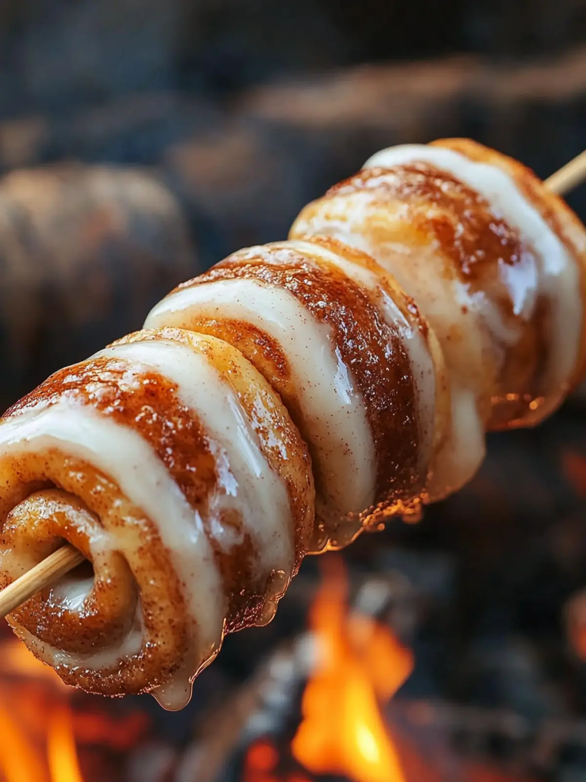 Campfire Cinnamon Roll-Ups on a Stick for Sweet Adventure 3 Campfire Cinnamon Roll-Ups on a Stick