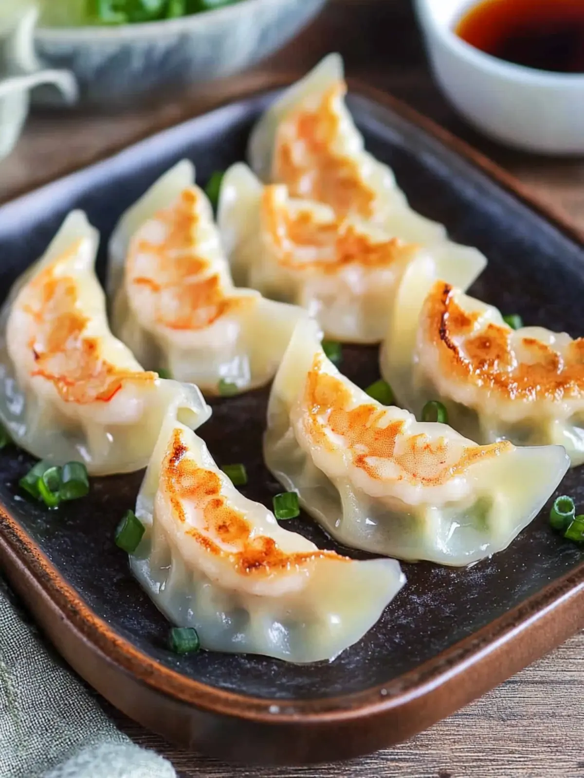 Irresistible Shrimp Gyoza: A Crispy Homemade Delight 5 Shrimp Gyoza