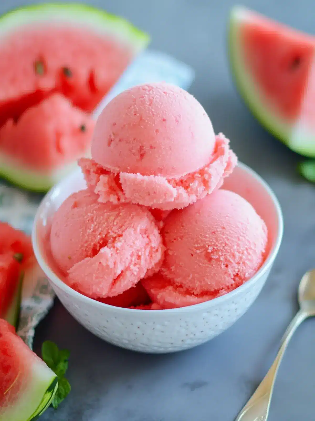 Delightful Watermelon Sorbet That's Easy and Refreshing 2 Watermelon Sorbet
