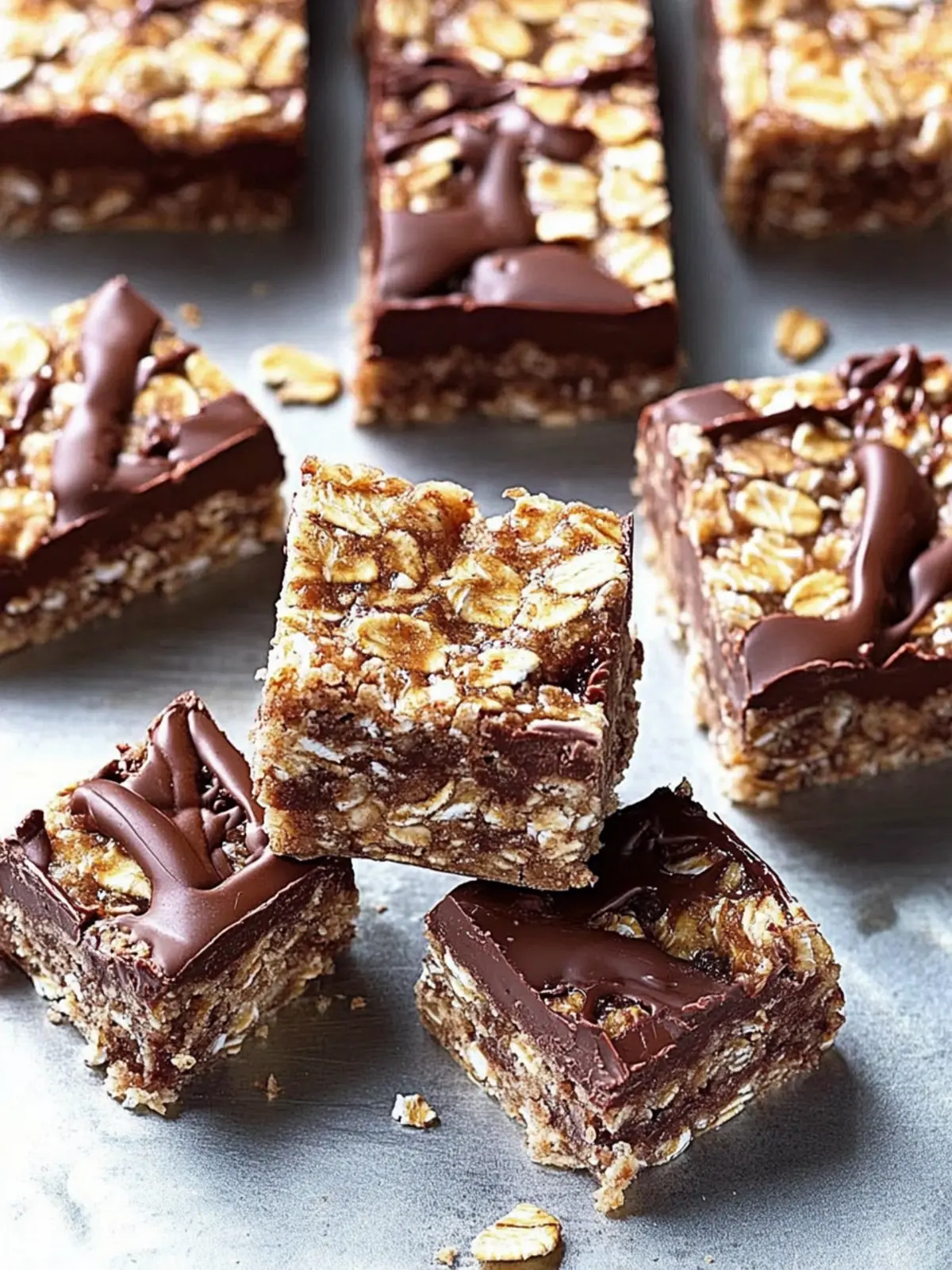 Delicious No Bake Chocolate Oatmeal Bars You'll Crave 5 Chocolate Oatmeal Bars