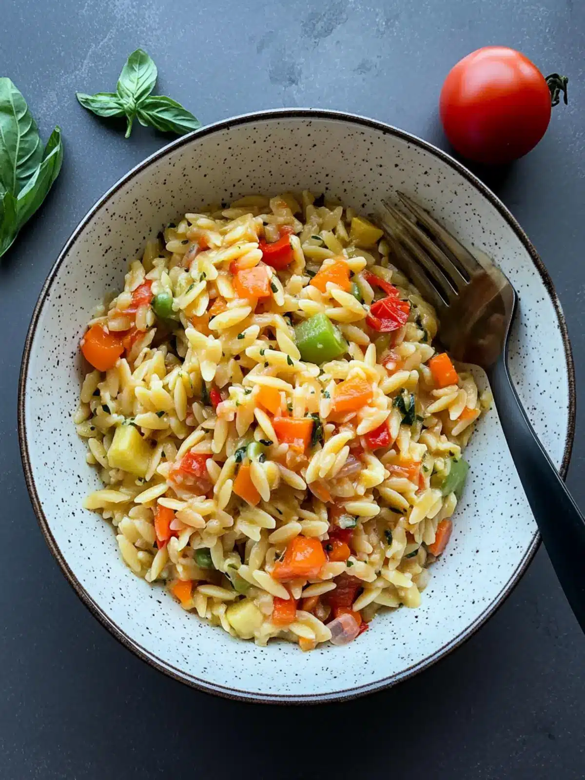 Creamy Veggie Orzo: A Quick Comfort Meal for Any Night 3 Veggie Orzo
