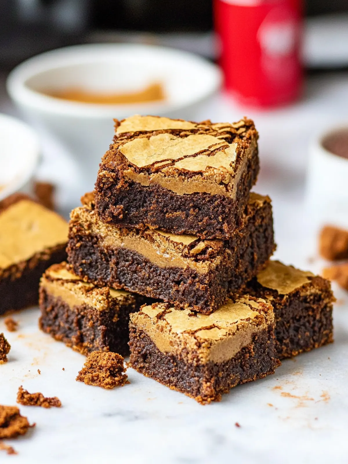 Indulge in Decadent Biscoff Brownies You Can’t Resist 3 Biscoff Brownies