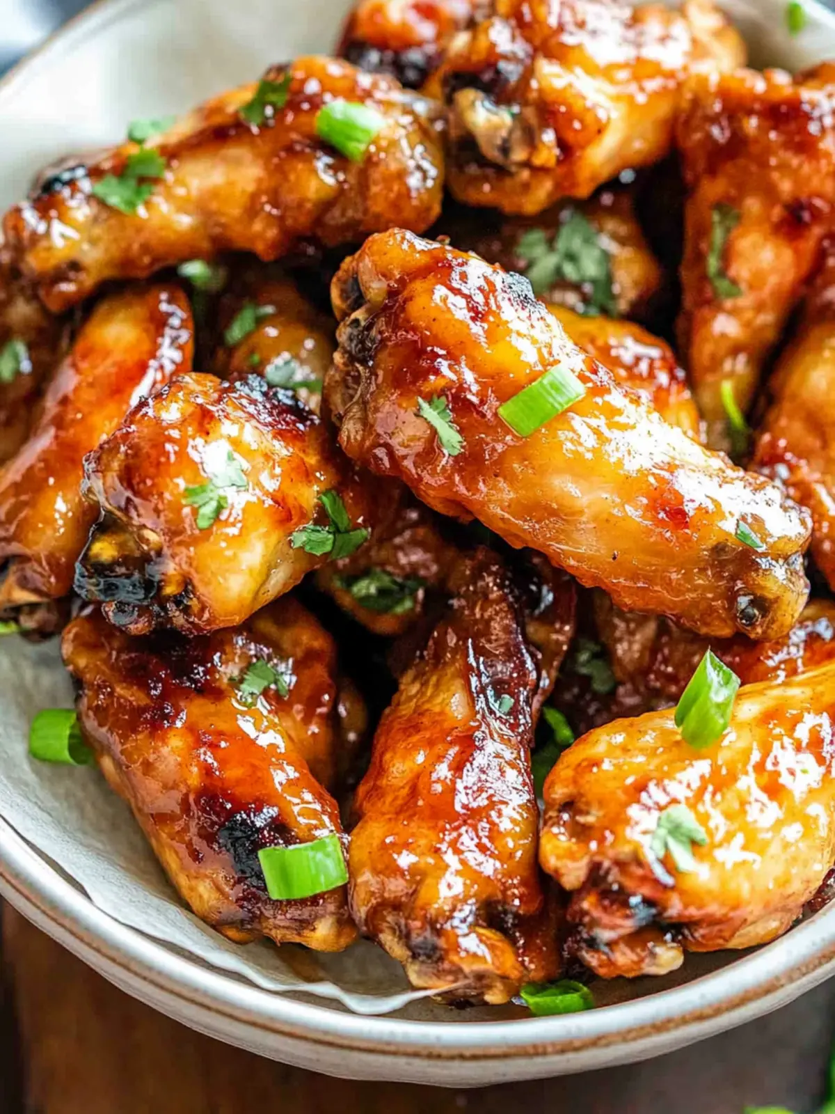 Peach Glazed Chicken Wings for a Sweet Summer BBQ Delight 3 Peach Glazed Chicken Wings