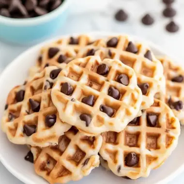 Deliciously Fun Chocolate Chip Waffle Cookies to Make Today 10 Chocolate Chip Waffle Cookies