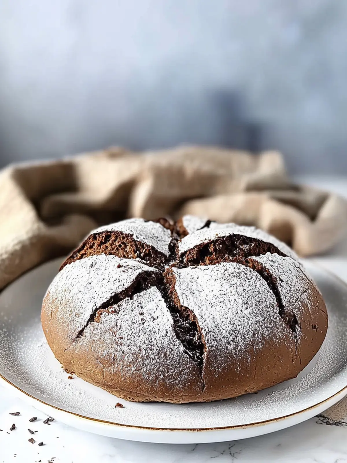 Fluffy Chocolate Cloud Bread: Light & Delicious Heaven 3 Chocolate Cloud Bread
