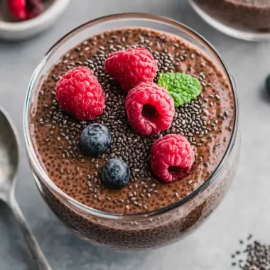 Delicious Cacao Chia Pudding That Boosts Your Day! 9 Cacao Chia Pudding