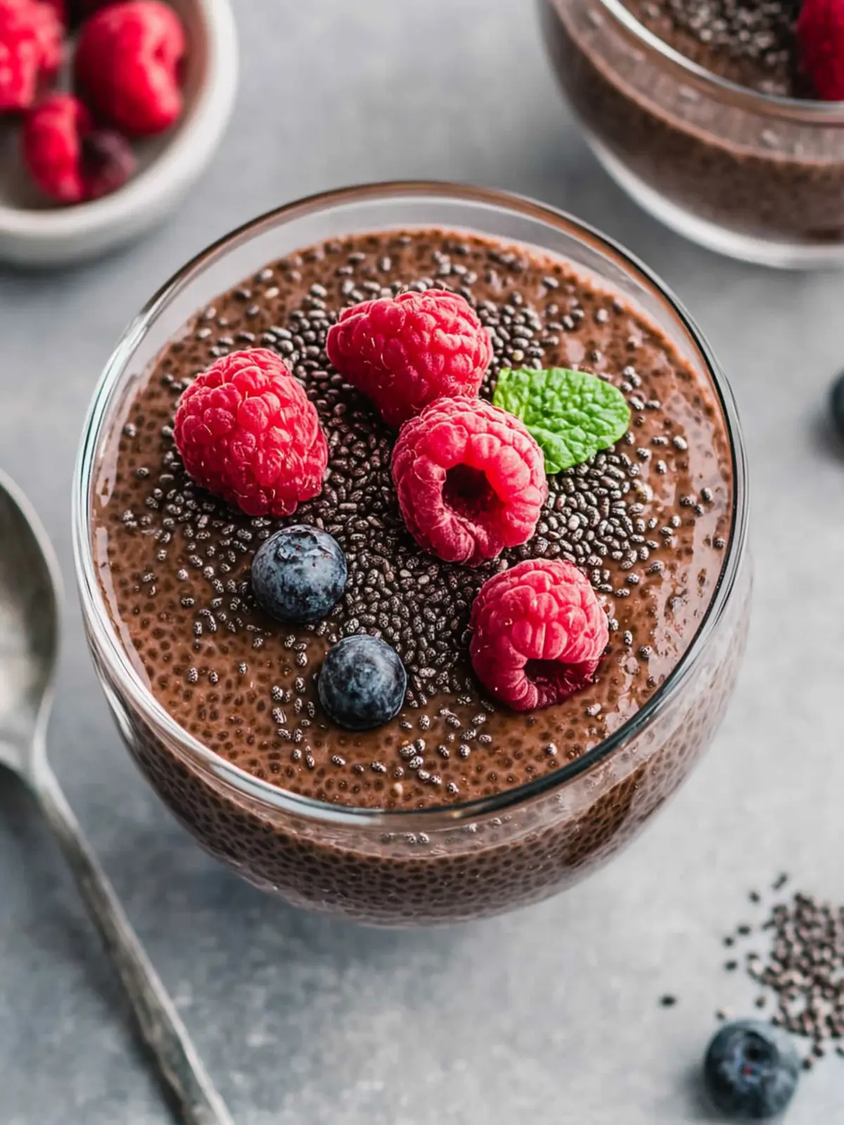 Delicious Cacao Chia Pudding That Boosts Your Day! 5 Cacao Chia Pudding