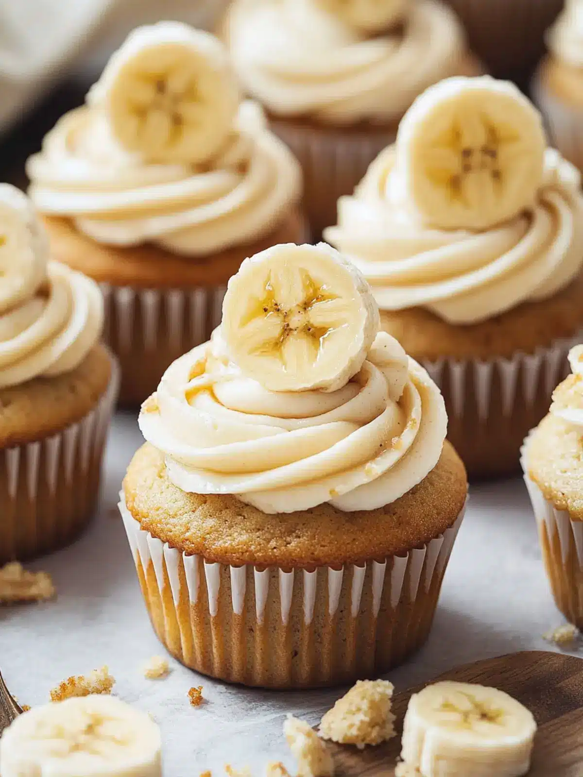 Delicious Banana Cupcakes That Will Brighten Your Day 5 Banana Cupcakes