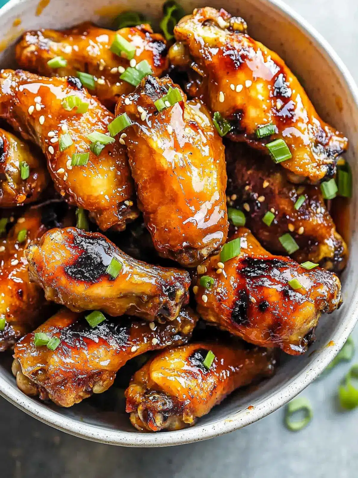 Peach Glazed Chicken Wings for a Sweet Summer BBQ Delight 2 Peach Glazed Chicken Wings