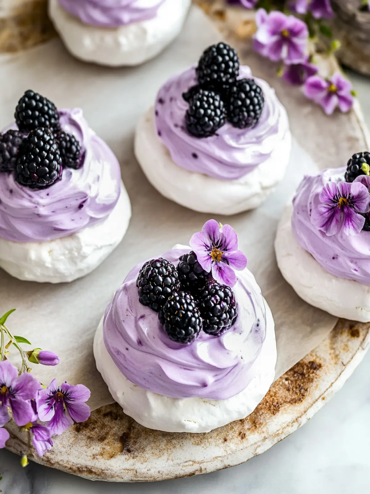 Decadent Blackberry Pavlovas for Sweet Moments at Home 2 Blackberry Pavlovas