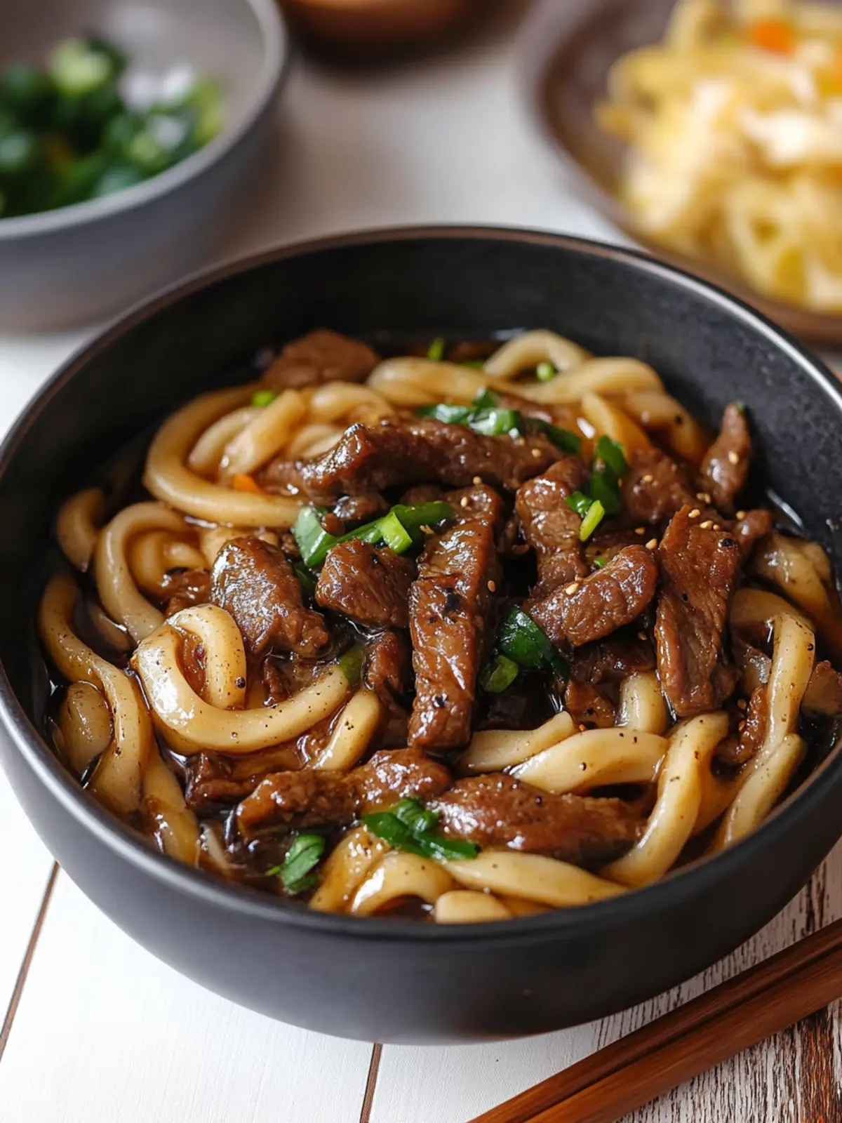 Savor Every Bite of Black Pepper Beef Udon at Home 2 Black Pepper Beef Udon