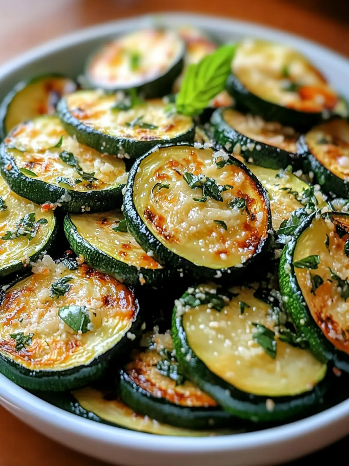 Garlic Parmesan Roasted Zucchini: A Crunchy Delight You’ll Love 5 Garlic Parmesan Roasted Zucchini