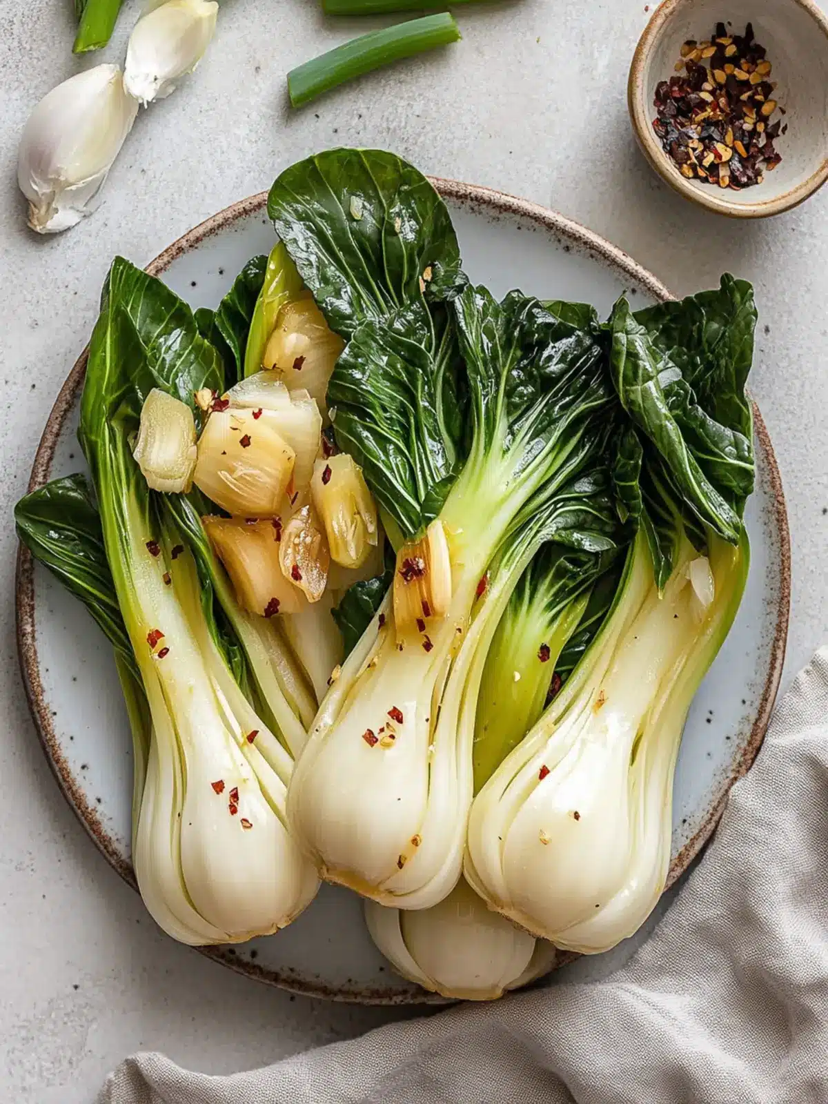 Irresistible Bok Choy with Garlic and Ginger in Just 10 Minutes 3 Bok Choy with Garlic and Ginger
