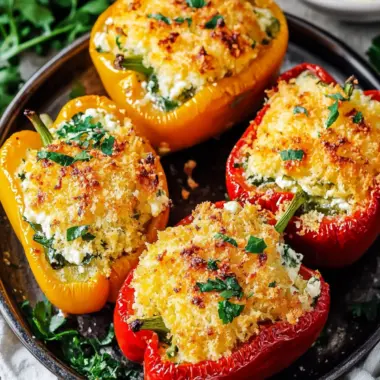 Delicious Tuscan Ricotta Stuffed Peppers for Cozy Nights 9 Tuscan Ricotta Stuffed Peppers