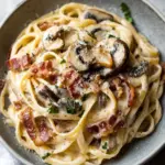 Indulge in Creamy Bacon and Mushroom Pasta Bliss 12 Creamy Bacon and Mushroom Pasta