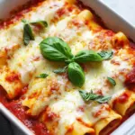 Irresistible Manicotti: A Comforting Homemade Delight 6 Manicotti