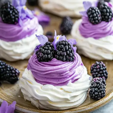 Decadent Blackberry Pavlovas for Sweet Moments at Home 9 Blackberry Pavlovas