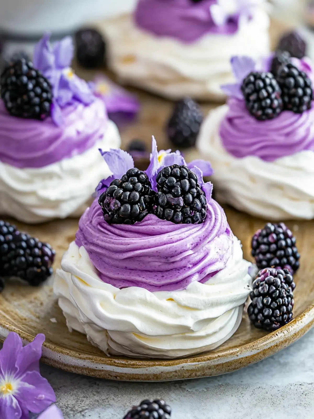 Decadent Blackberry Pavlovas for Sweet Moments at Home 5 Blackberry Pavlovas