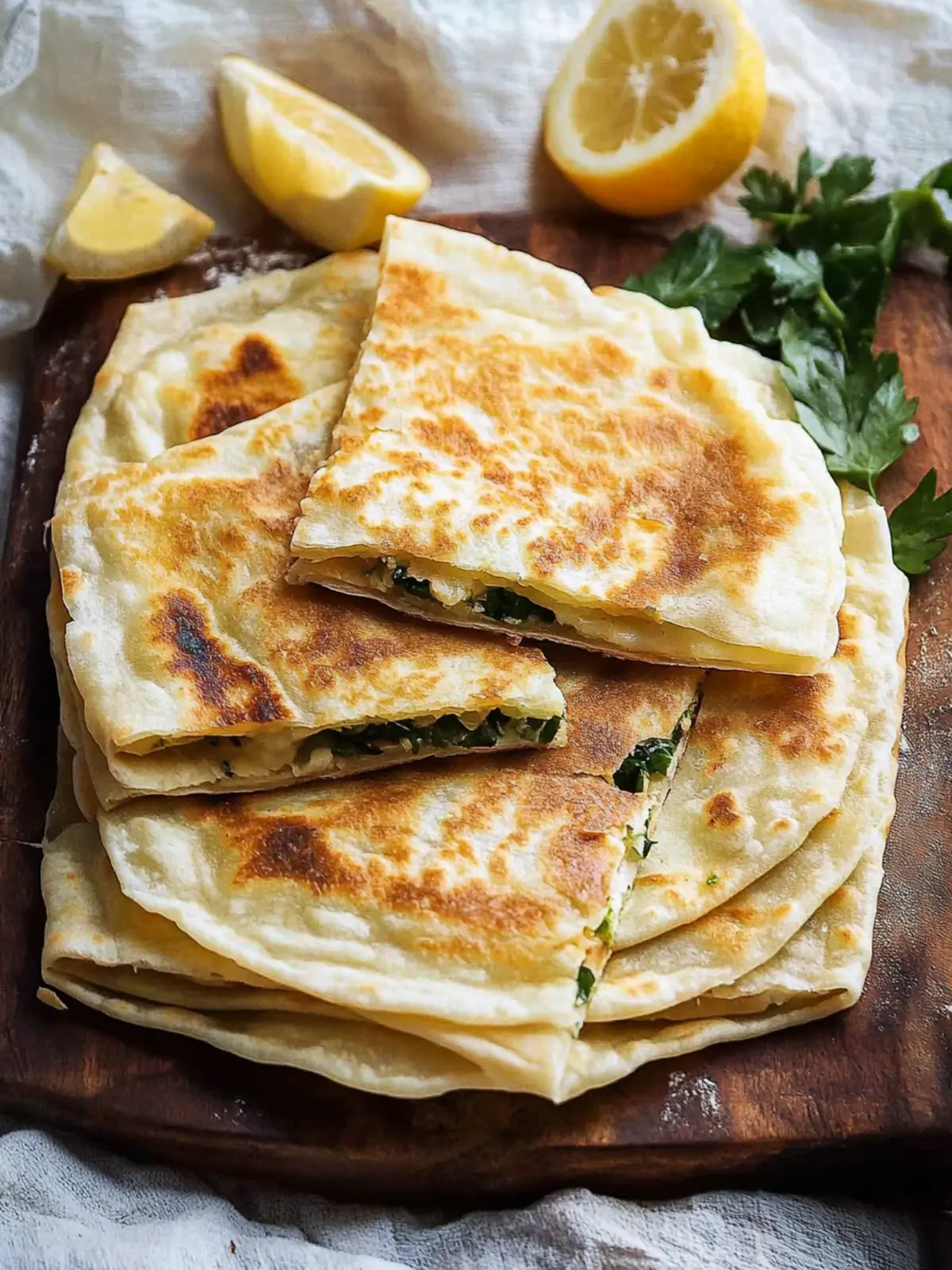 Gozleme Delight: Crispy, Homemade Treat in 50 Minutes 4 Gozleme