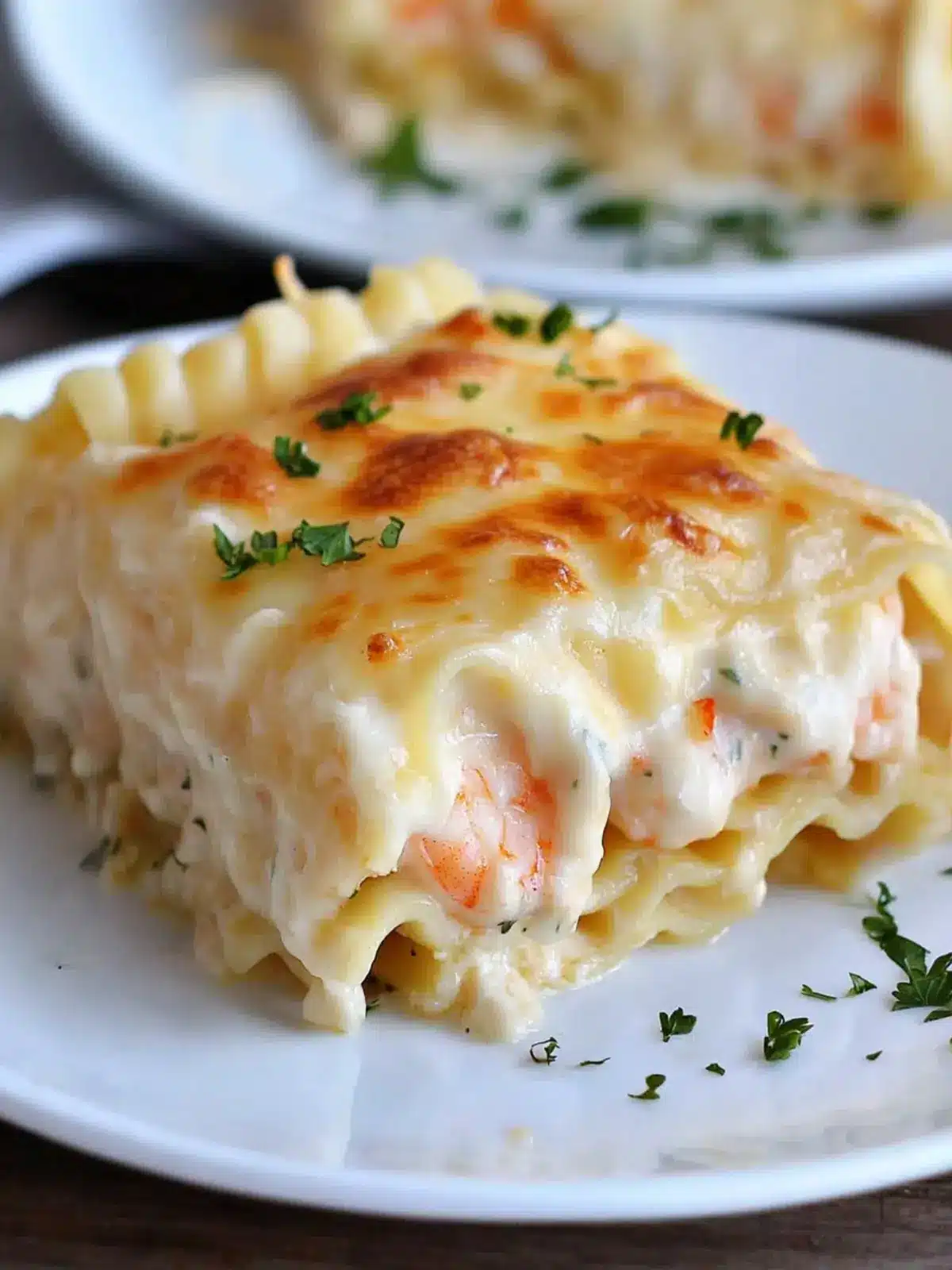 Delicious Shrimp & Crab Alfredo Lasagna Roll-Ups to Impress 4 Shrimp & Crab Alfredo Lasagna Roll-Ups