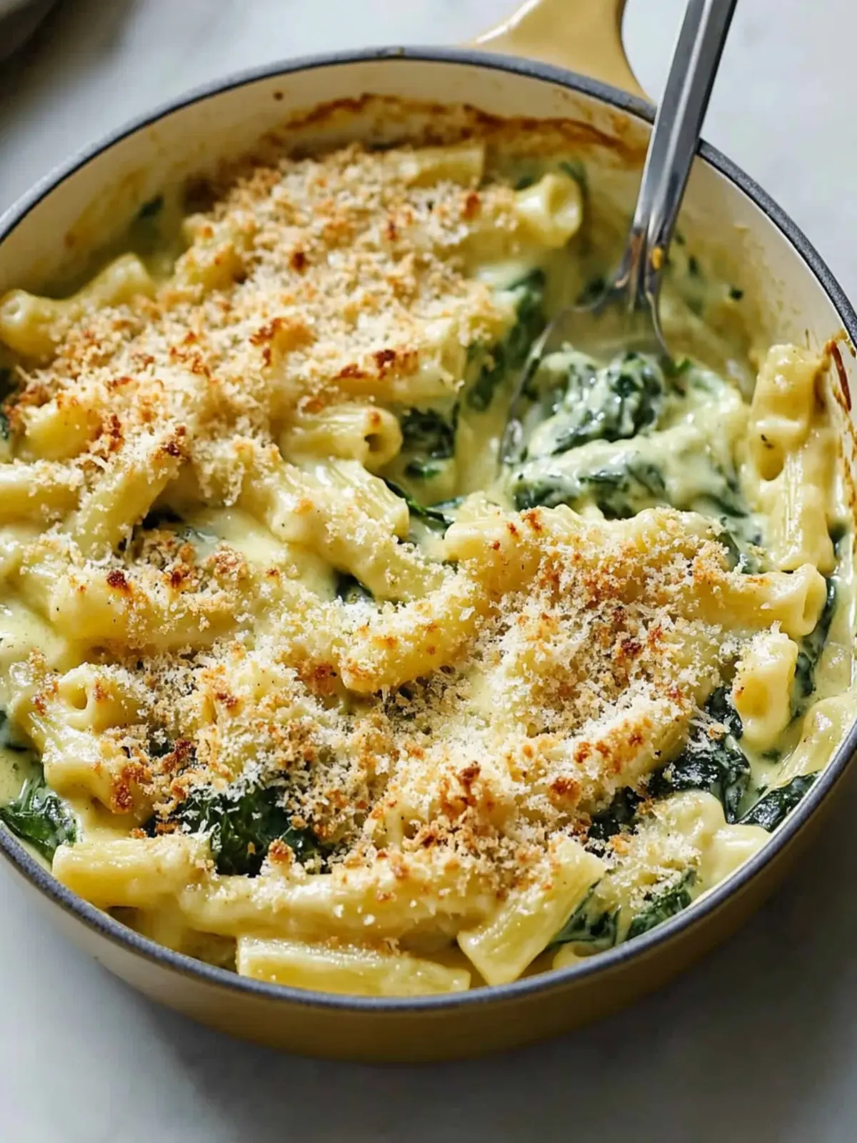 Decadent Creamy Spinach Mac and Cheese You’ll Crave Daily 2 Creamy Spinach Mac and Cheese