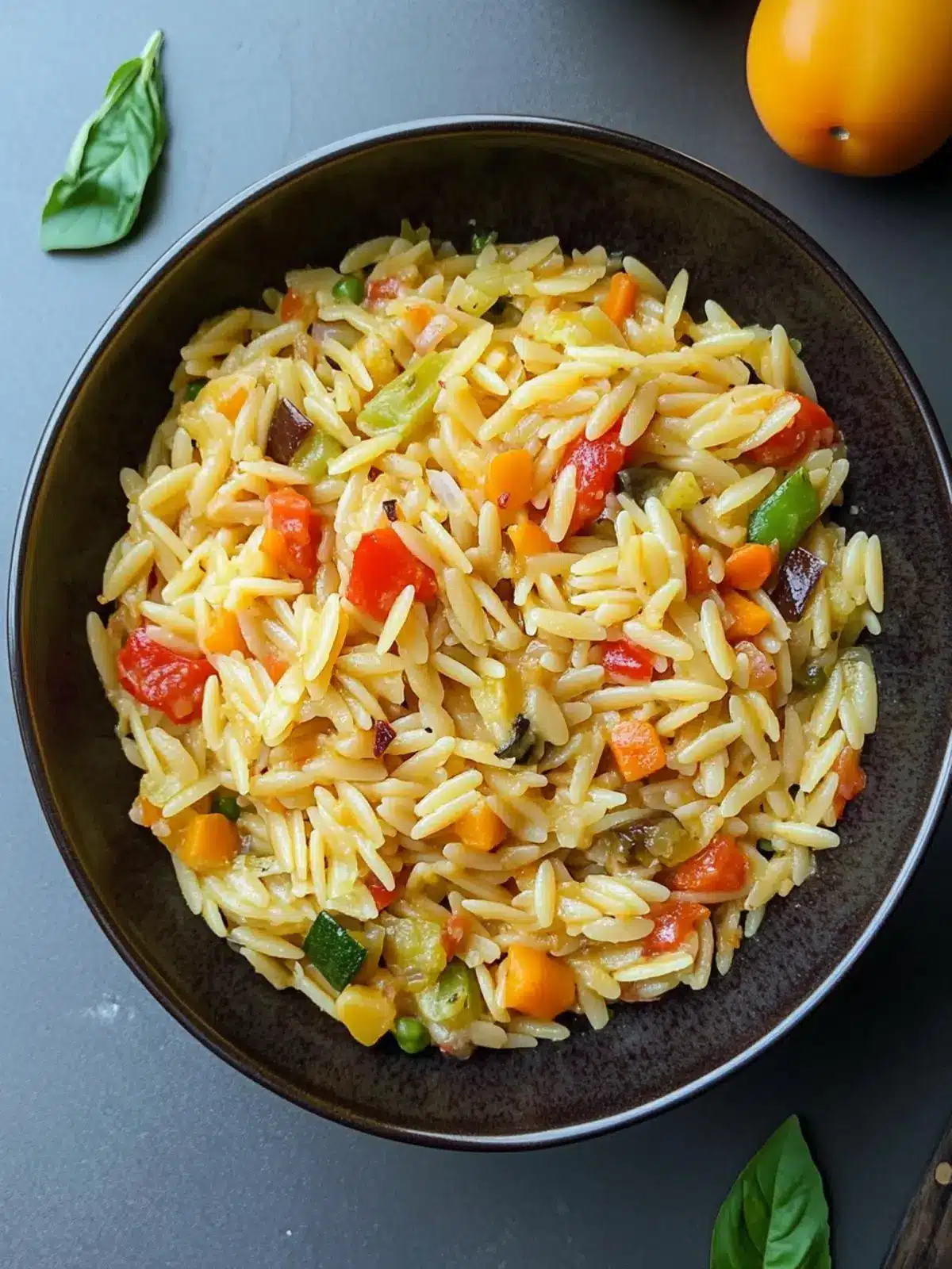 Creamy Veggie Orzo: A Quick Comfort Meal for Any Night 5 Veggie Orzo