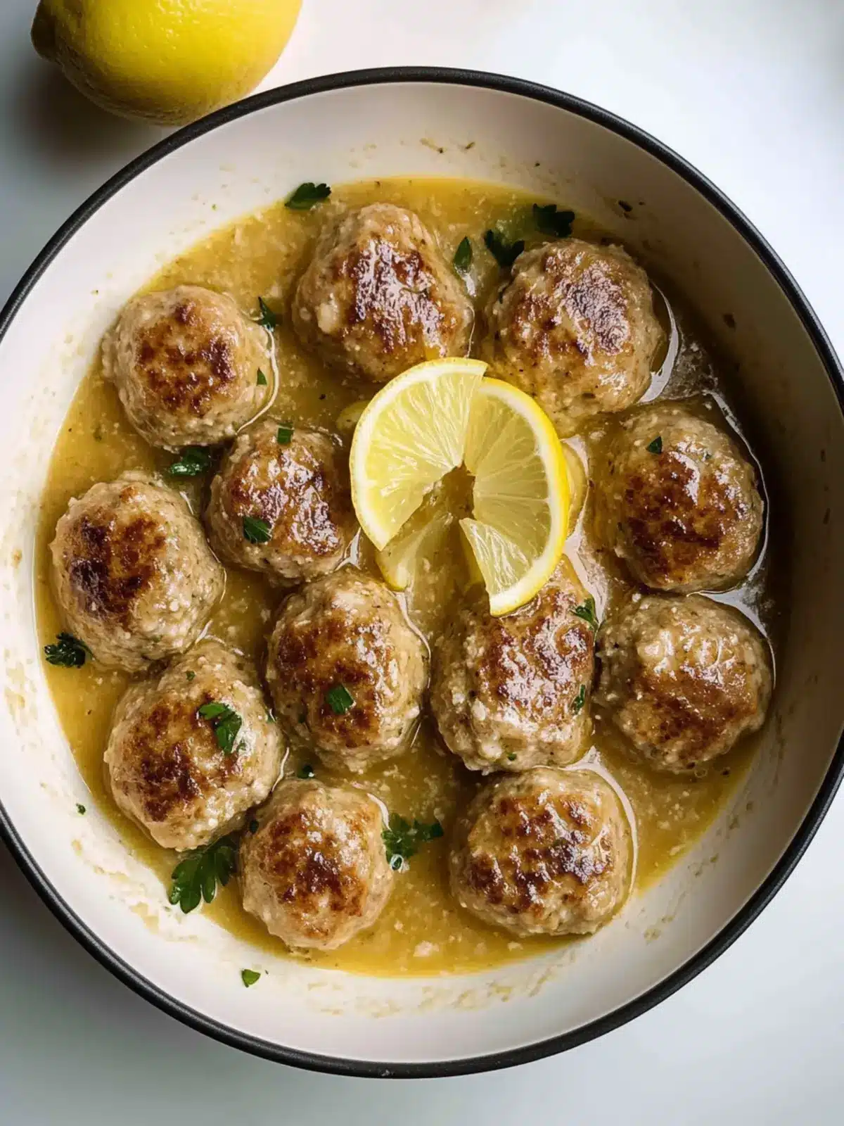 Savory Meatballs In Lemon Sauce That Brighten Your Day 2 Meatballs In Lemon Sauce