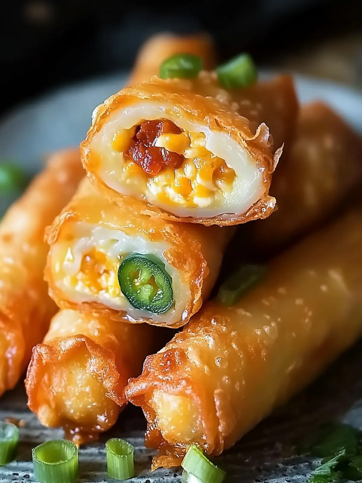 Irresistible Mini Jalapeño Popper Egg Rolls You’ll Love 3 Mini Jalapeño Popper Egg Roll