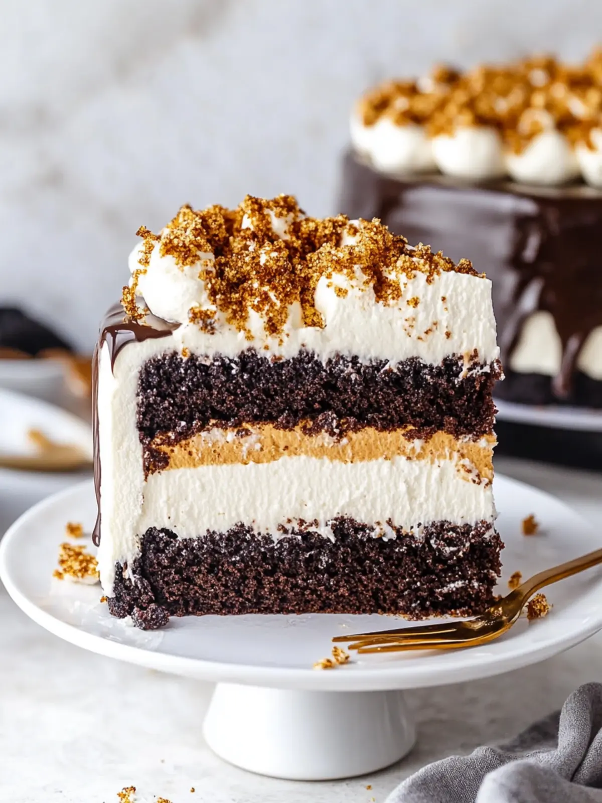 Irresistible S'mores Cake: A Campfire Treat at Home 5 S’mores Cake