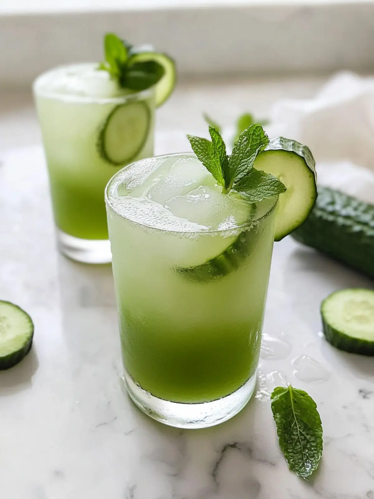 Refreshing Cucumber Mint Mocktail to Beat the Heat 2 Cucumber Mint Mocktail