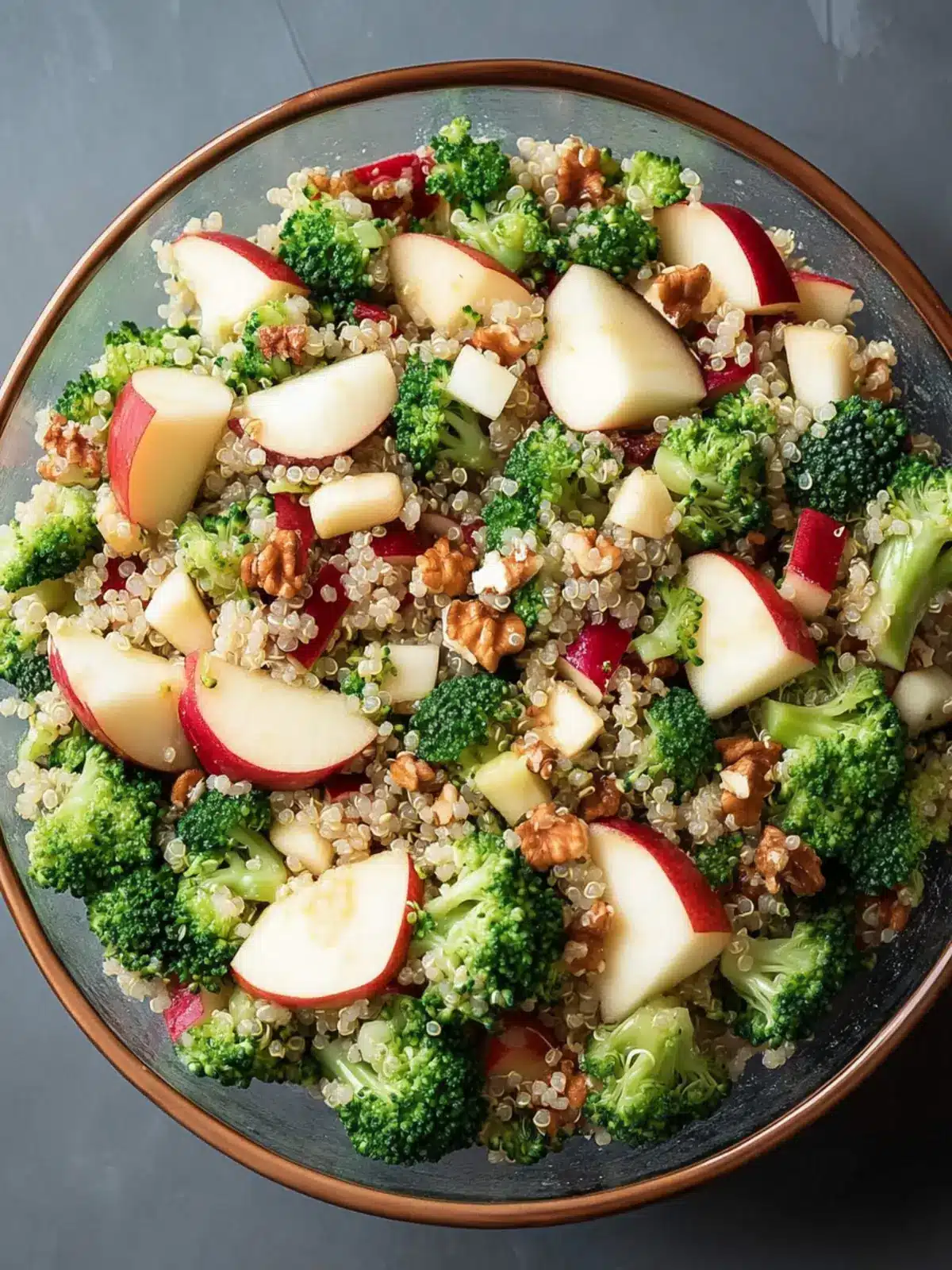 Delicious Broccoli Apple Quinoa Salad You'll Love to Make 5 Broccoli Apple Quinoa Salad