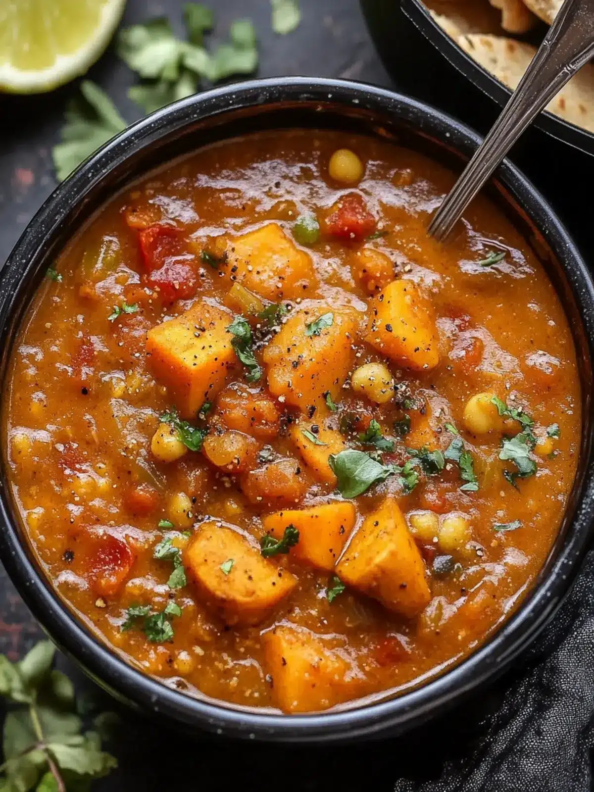 Savory Vegan Sweet Potato Stew for Cozy Nights In 4 Vegan Sweet Potato Stew