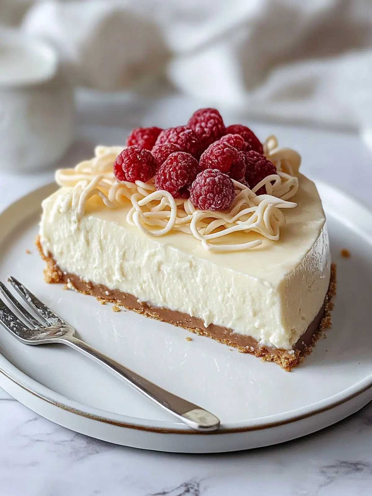 Decadent Vegan White Chocolate Cheesecake That's a Must-Try 4 Vegan White Chocolate Cheesecake