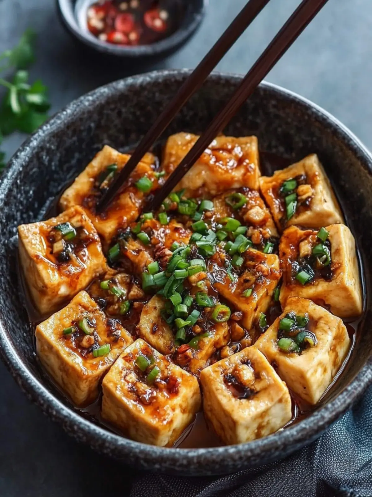Vegan Hakka-Style Stuffed Tofu with Savory Gravy Delight 2 Vegan Hakka-Style Stuffed Tofu