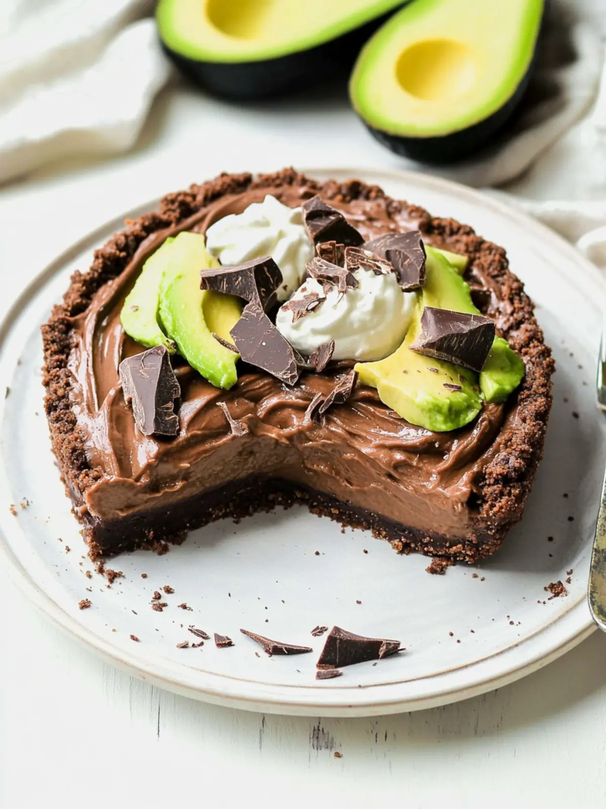 Decadent Chocolate Avocado Pie You’ll Crave Again and Again 2 Chocolate Avocado Pie