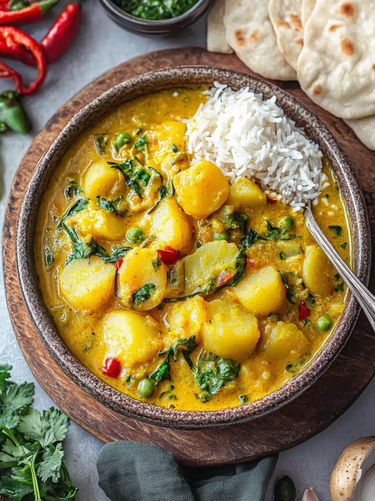 Savory Potato Curry: A Cozy Comfort Bowl to Savor 4 Potato Curry