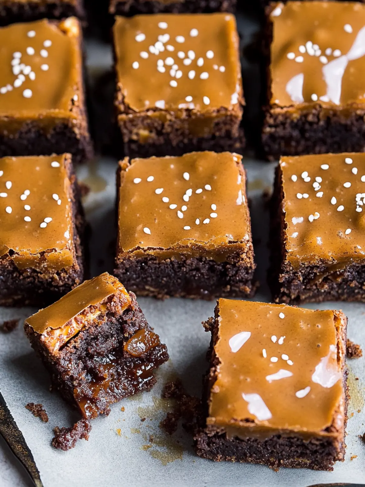 Decadent Pretzel Bottom Caramel Brownies You’ll Love 4 Pretzel Bottom Caramel Brownies