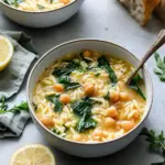 Cozy Up with Zesty Lemon Chickpea Orzo Soup Delight 11 Lemon Chickpea Orzo Soup