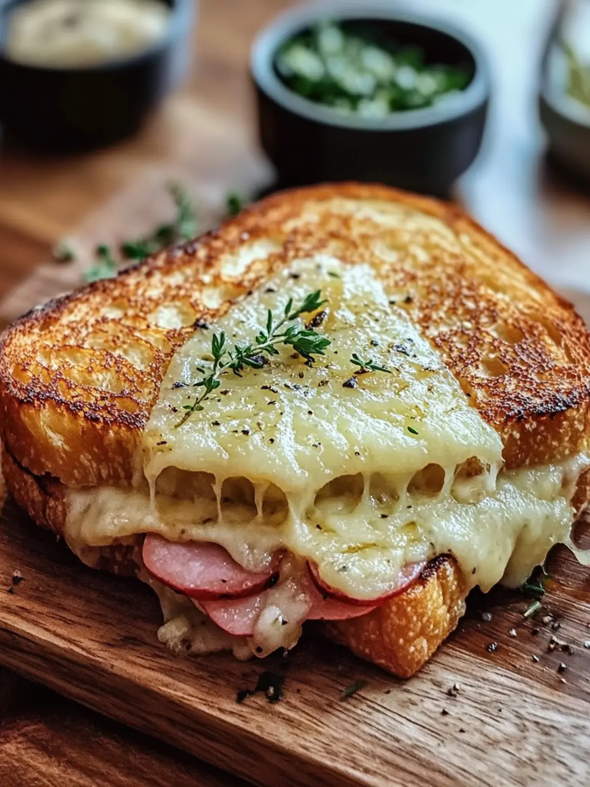 Dreamy Croque Monsieur: A Classic Comfort Food Delight 2 Croque Monsieur