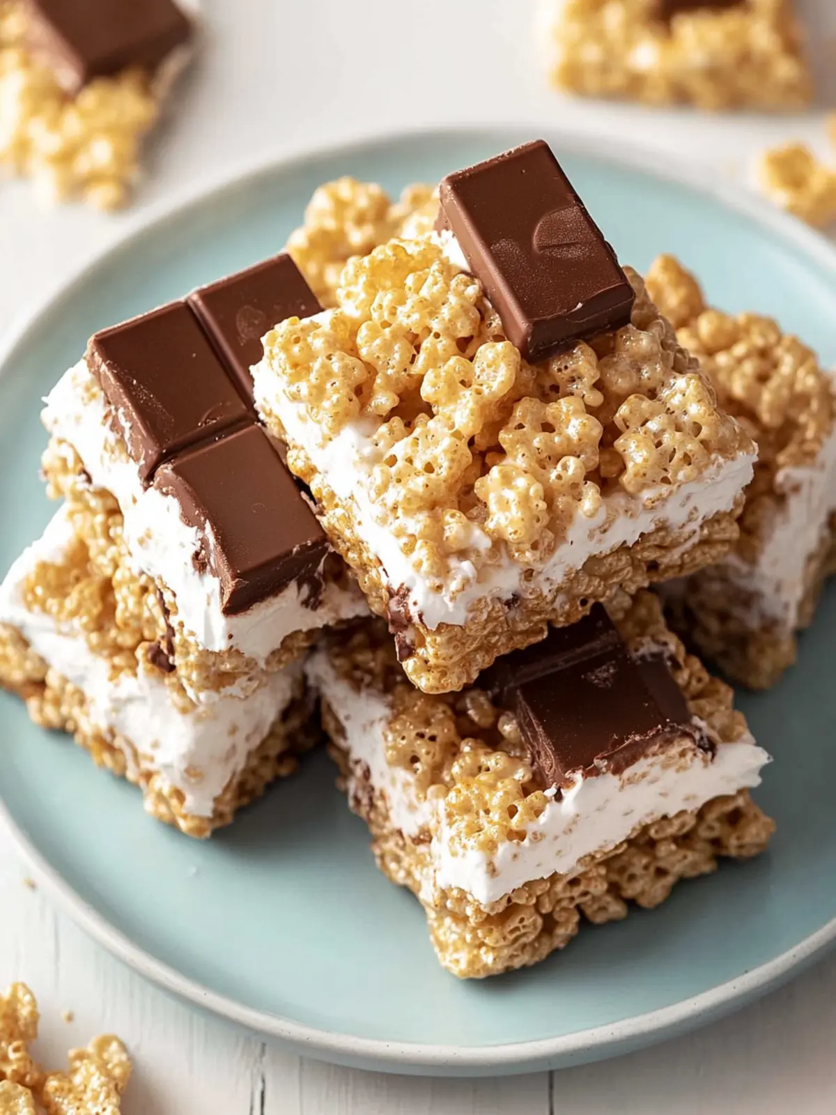 S’mores Rice Krispies Treats: Easy, Gooey, and Irresistible! 5 S’mores Rice Krispies Treats