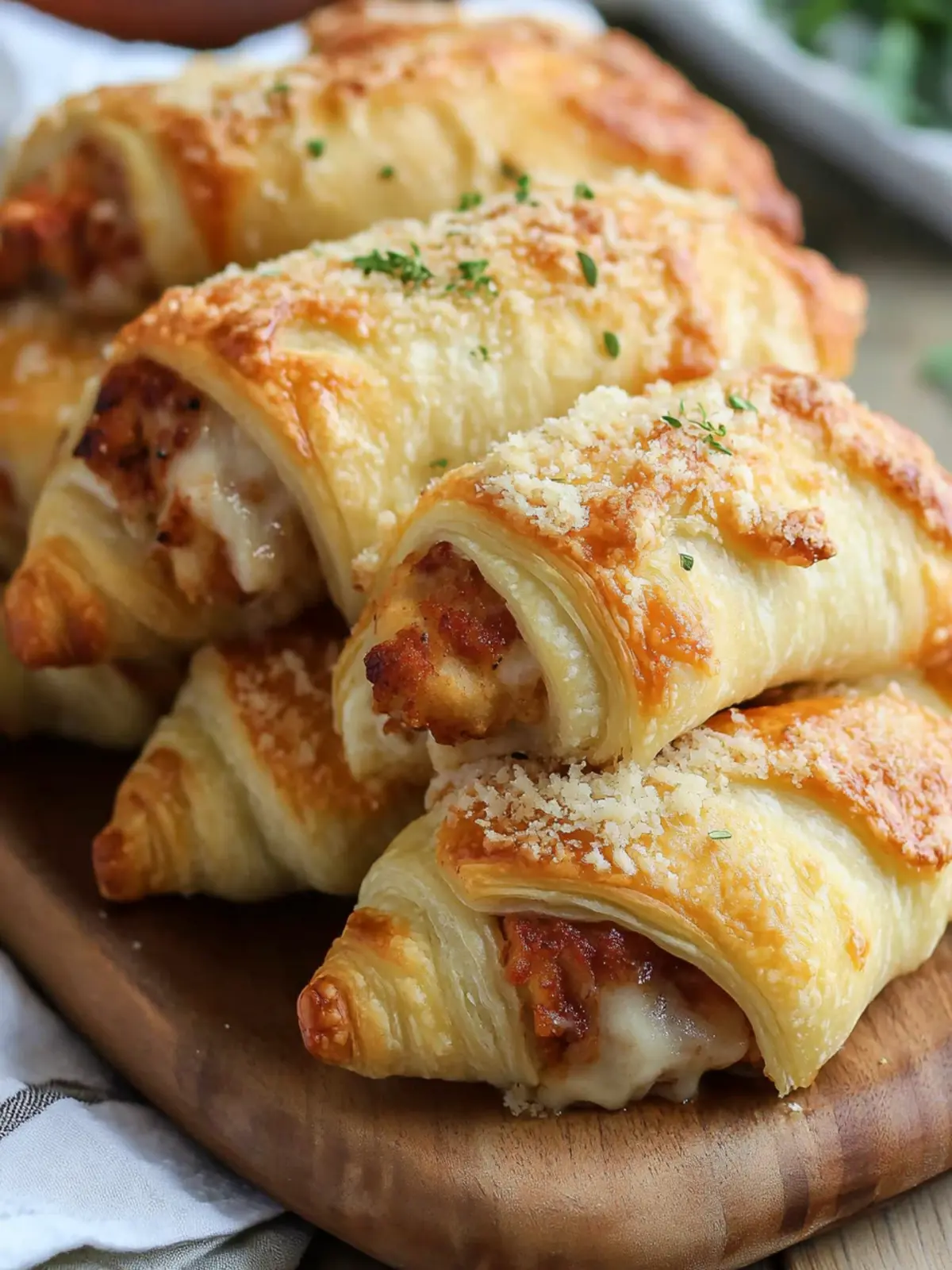 Delicious Chicken Parmesan Crescent Rolls for Quick Dinners 3 Chicken Parmesan Crescent Rolls